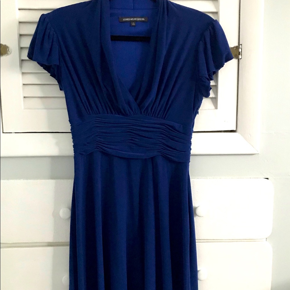 Vibrant Blue Jones Wear Dress